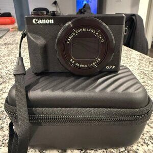Canon PowerShot G7 x Mark III 20.1MP Point Shoot Digital Camera Black - 2025
